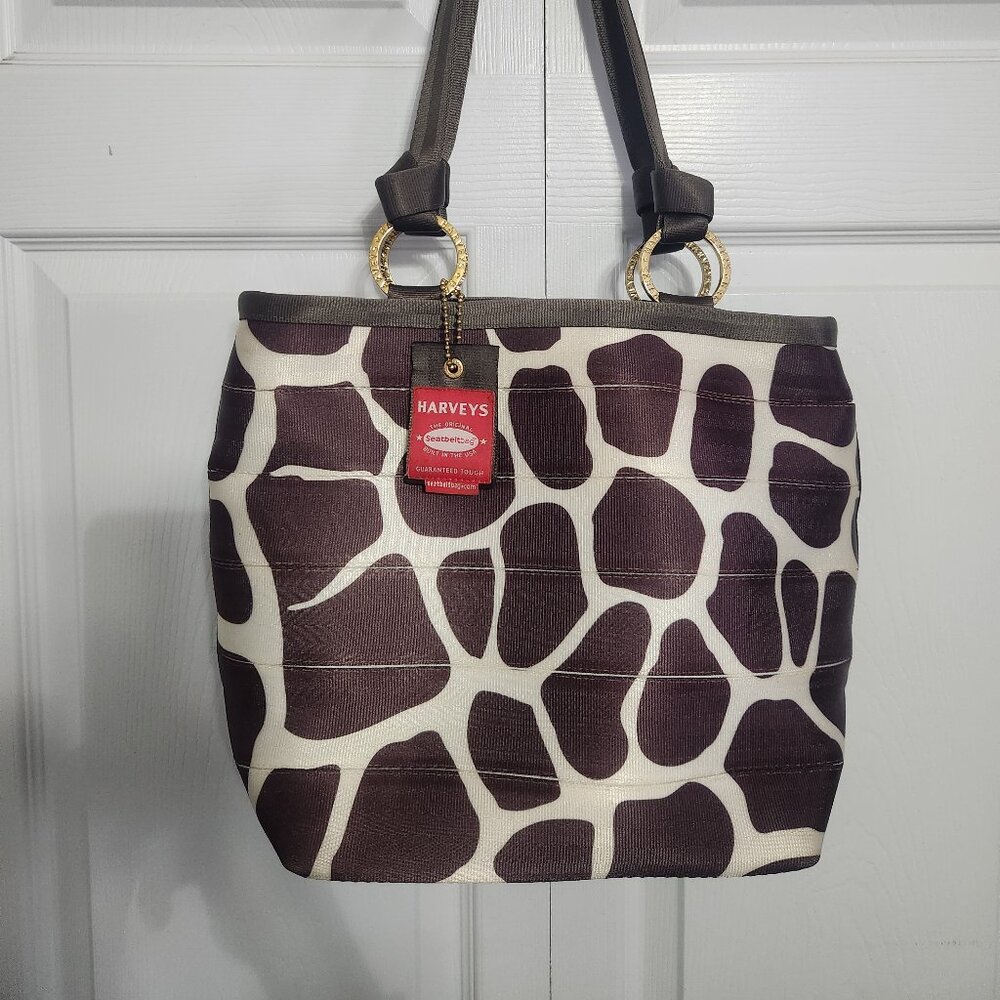 Harveys Giraffe Carriage Ring Tote (CRT) rare